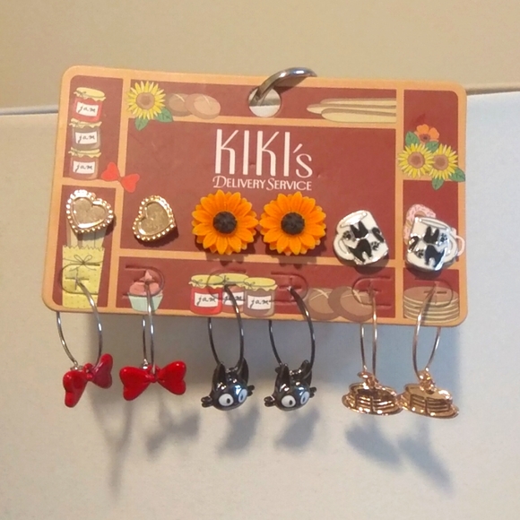 Ghibli Jewelry - Kiki's Delivery Service Earring Set Ghibli